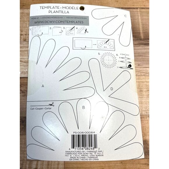 DCWV Kraft With Foil Laminated Paper Stack 6"x8" 21 Sheets 600084 - Picture 5 of 5